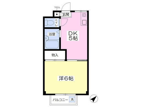 東京都調布市国領町７丁目 国領駅 1DK アパート 賃貸物件詳細
