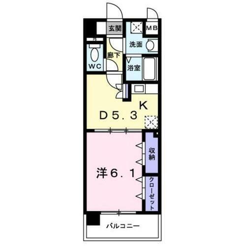 福岡県大野城市仲畑４丁目 桜並木駅 1DK マンション 賃貸物件詳細