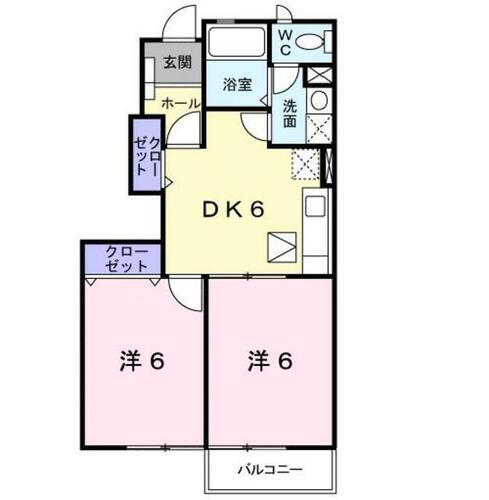 神奈川県高座郡寒川町倉見 倉見駅 2DK アパート 賃貸物件詳細