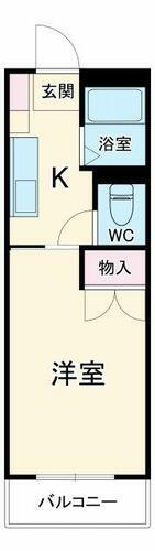 神奈川県横須賀市野比１丁目 ＹＲＰ野比駅 1K マンション 賃貸物件詳細