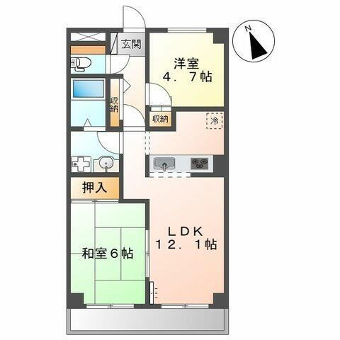 神奈川県横浜市旭区鶴ケ峰本町１丁目 鶴ケ峰駅 2LDK マンション 賃貸物件詳細