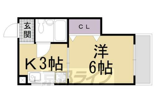 京都府京都市伏見区城通町 丹波橋駅 1K マンション 賃貸物件詳細