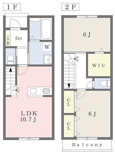 東京都小金井市貫井南町４丁目 国分寺駅 2LDK 一戸建て 賃貸物件詳細