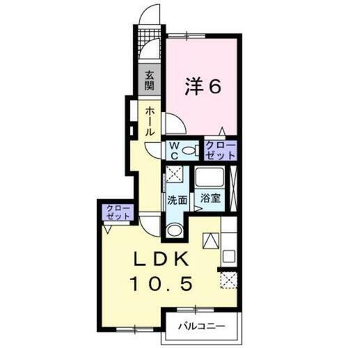 神奈川県厚木市下依知２丁目 本厚木駅 1LDK アパート 賃貸物件詳細