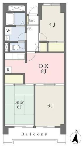 神奈川県川崎市宮前区平１丁目 溝の口駅 3DK マンション 賃貸物件詳細