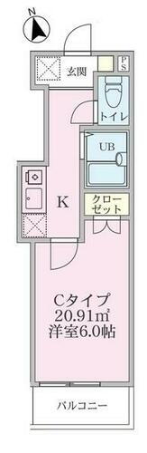 神奈川県横浜市港北区小机町 小机駅 1K アパート 賃貸物件詳細