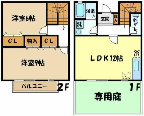 東京都昭島市大神町２丁目 昭島駅 2LDK 一戸建て 賃貸物件詳細