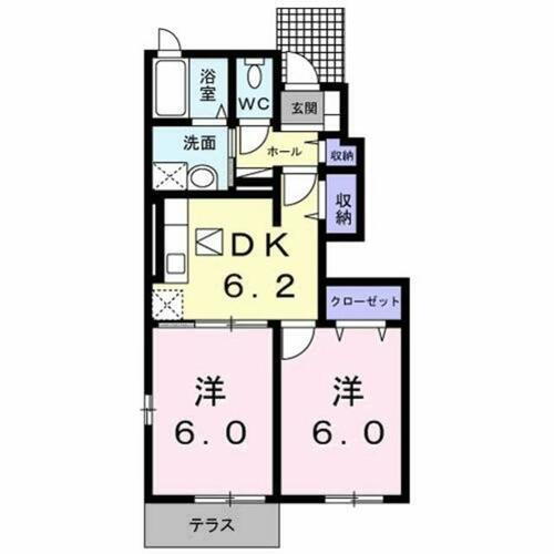 東京都八王子市諏訪町 西八王子駅 2DK アパート 賃貸物件詳細