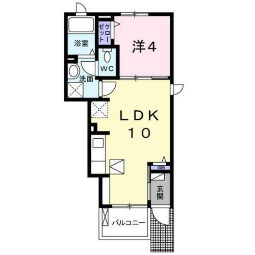 東京都多摩市和田 大塚・帝京大学駅 1LDK アパート 賃貸物件詳細