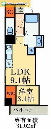千葉県市川市八幡２丁目 本八幡駅 1LDK マンション 賃貸物件詳細