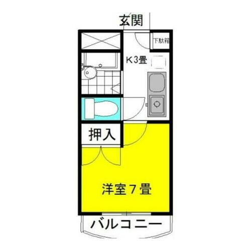 茨城県神栖市大野原１丁目 鹿島神宮駅 1K マンション 賃貸物件詳細