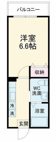 サンクレール深田台 1階 1K 賃貸物件詳細