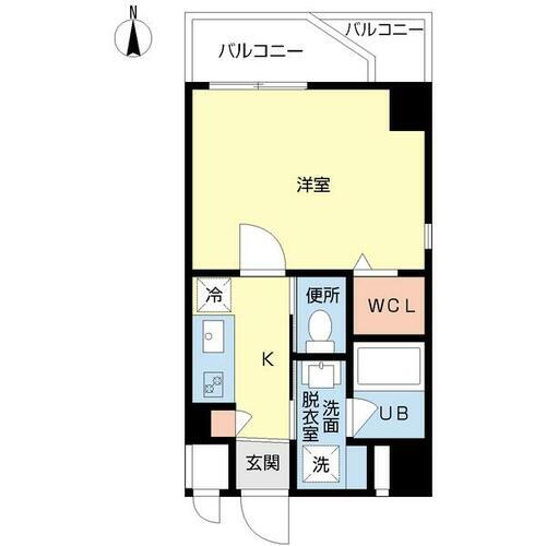 サンツリー亀戸 7階 1K 賃貸物件詳細