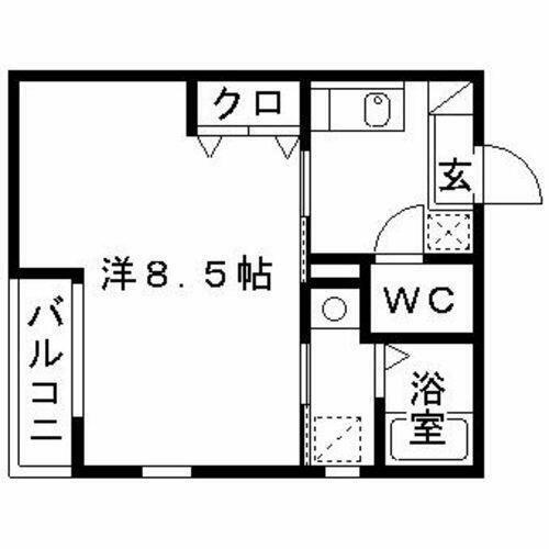 福岡県筑紫野市二日市中央４丁目 西鉄二日市駅 1K アパート 賃貸物件詳細