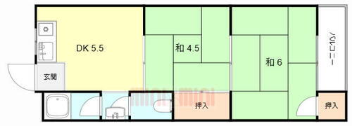 兵庫県尼崎市昭和通２丁目 大物駅 2DK マンション 賃貸物件詳細
