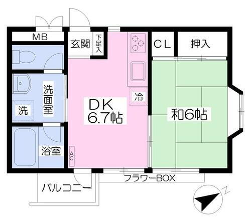 神奈川県横浜市保土ケ谷区新桜ケ丘１丁目 東戸塚駅 1DK アパート 賃貸物件詳細
