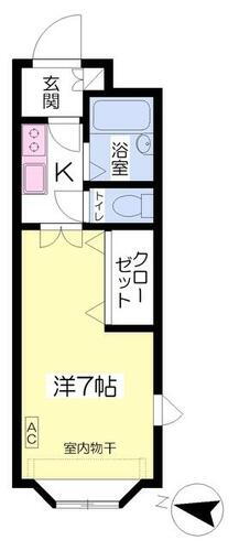 東京都杉並区天沼２丁目 荻窪駅 ワンルーム アパート 賃貸物件詳細