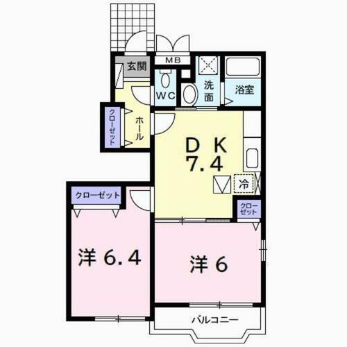千葉県木更津市高柳 巌根駅 2DK アパート 賃貸物件詳細