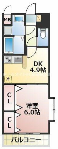 熊本県熊本市東区新外１丁目 健軍校前駅 1DK マンション 賃貸物件詳細
