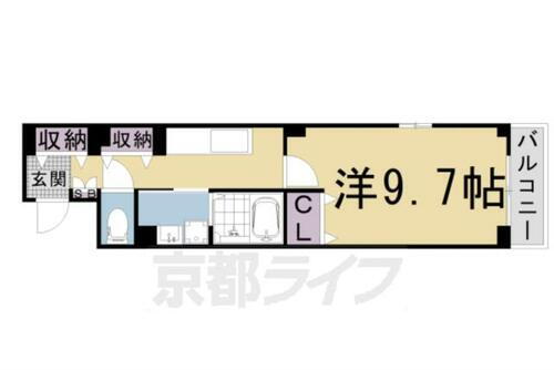 京都府京都市中京区西ノ京南大炊御門町 円町駅 1K マンション 賃貸物件詳細