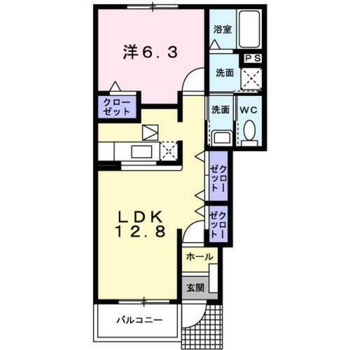 福岡県糟屋郡粕屋町花ヶ浦４丁目 原町駅 1LDK アパート 賃貸物件詳細