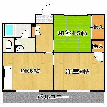 千葉県船橋市宮本２丁目 船橋駅 2DK マンション 賃貸物件詳細