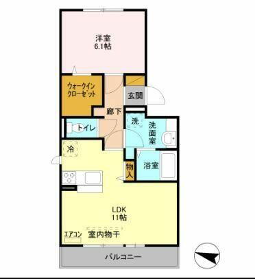 埼玉県さいたま市南区曲本４丁目 武蔵浦和駅 1LDK アパート 賃貸物件詳細