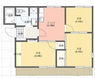 兵庫県加東市社 社町駅 3DK アパート 賃貸物件詳細