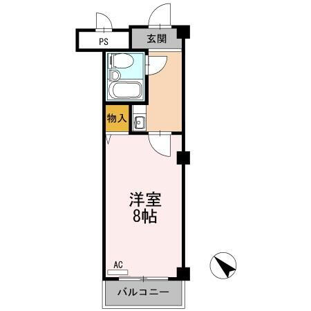 エメラルドリーフ 3階 1K 賃貸物件詳細