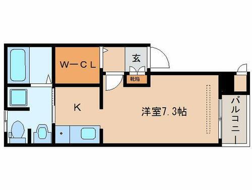 ガーデンヴィラⅡ 3階 1K 賃貸物件詳細