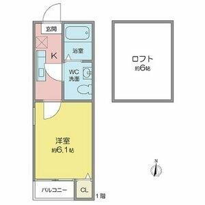 愛知県名古屋市中川区乗越町１丁目 黄金駅 1K アパート 賃貸物件詳細