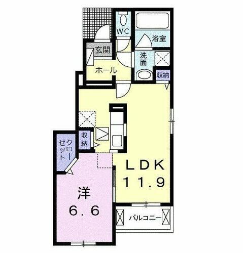 和歌山県和歌山市西浜 和歌山駅 1LDK アパート 賃貸物件詳細