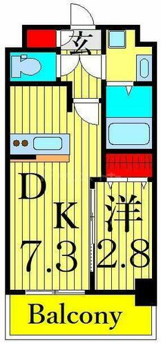 ドゥーエ青砥 4階 1DK 賃貸物件詳細