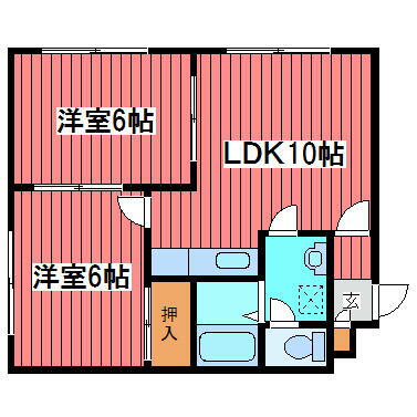 北海道札幌市豊平区月寒西一条１０丁目 福住駅 2LDK マンション 賃貸物件詳細