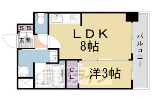 ピーノ京都西大路 5階 1LDK 賃貸物件詳細