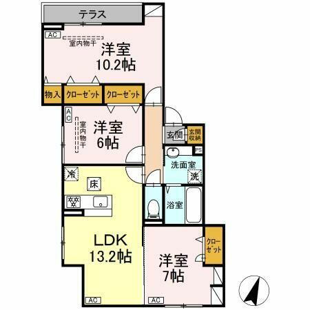 ホルテンジエ原町田 1階 3LDK 賃貸物件詳細