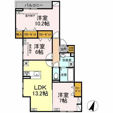 ホルテンジエ原町田 3階 3LDK 賃貸物件詳細