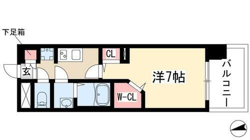 愛知県名古屋市天白区植田南３丁目 植田駅 1K マンション 賃貸物件詳細