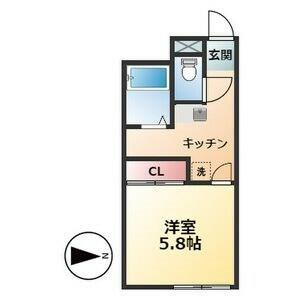 愛知県名古屋市天白区福池１丁目 野並駅 1K アパート 賃貸物件詳細