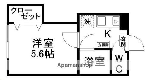 宮城県仙台市青葉区柏木２丁目 北四番丁駅 1K マンション 賃貸物件詳細