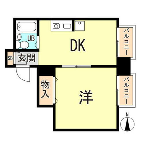 兵庫県神戸市中央区加納町２丁目 新神戸駅 1DK マンション 賃貸物件詳細