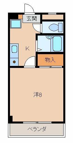 和歌山県岩出市宮 岩出駅 1K マンション 賃貸物件詳細