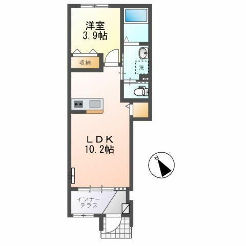 静岡県静岡市葵区一番町 日吉町駅 1LDK アパート 賃貸物件詳細
