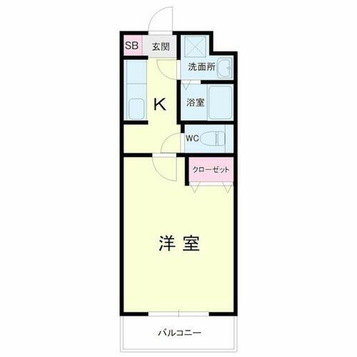 静岡県浜松市中央区小池町 浜松駅 1K マンション 賃貸物件詳細