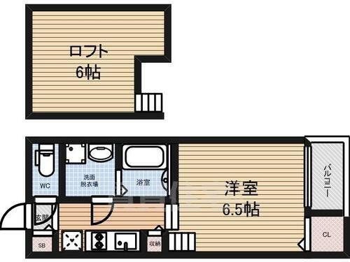 プランドール 2階 1K 賃貸物件詳細
