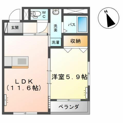 宮城県仙台市太白区中田１丁目 南仙台駅 1LDK マンション 賃貸物件詳細