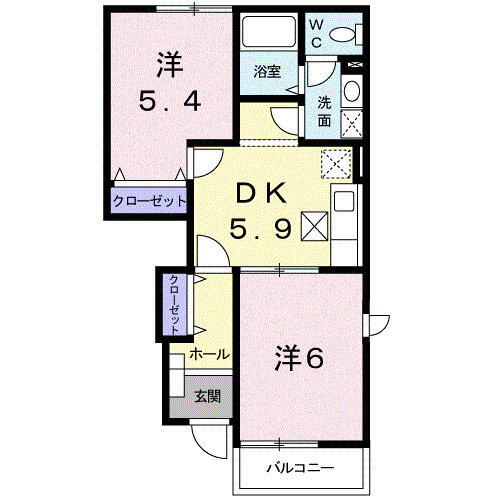 大分県大分市大字小池原 高城駅 2DK アパート 賃貸物件詳細