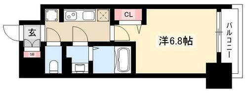 プレサンス名古屋駅ゲート 9階 1K 賃貸物件詳細