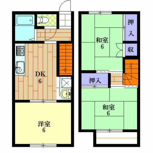静岡県静岡市清水区西高町 桜橋駅 3DK 一戸建て 賃貸物件詳細