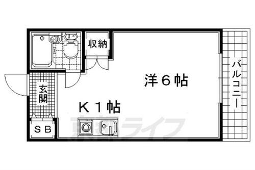 エスペール２１ 2階 ワンルーム 賃貸物件詳細